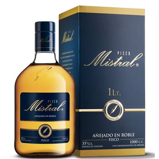 6 Pisco Mistral Añejado 1 Litro