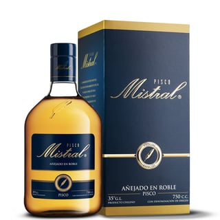 6 Pisco Mistral Añejado 750cc