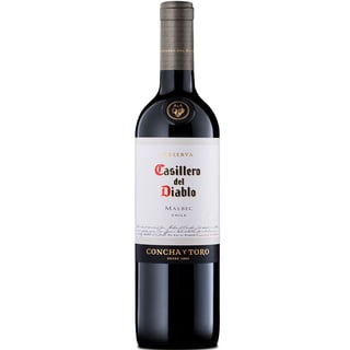 6 Vino Casillero Del Diablo Rsva Malbec 750cc