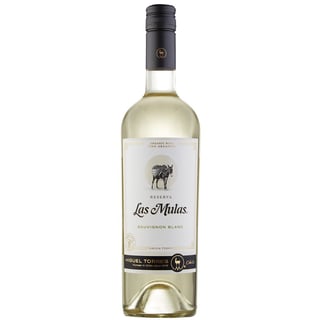 6 Vino Las Mulas Rsva Orgánico Sauvignon Blanc 750cc