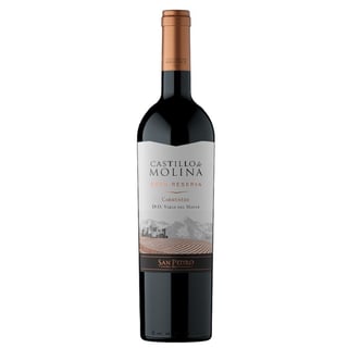 6 Vinos Castillo de Molina Gran Rsva Carmenere 750cc