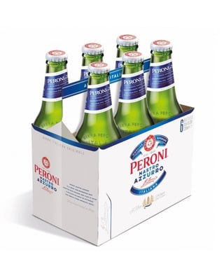6x Cerveza Italiana Peroni Lager - 330cc
