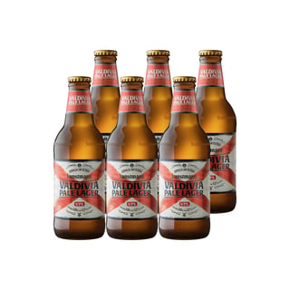 6x Cerveza Kunstmann Valdivia Pale Lager 330cc (V. 08/08/2026)