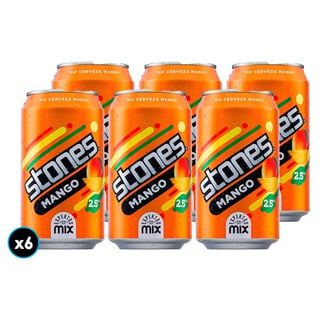 "6x Cerveza Mango Stones 350cc 2
