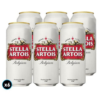 6x  Cerveza Stella Artois en Lata 473cc