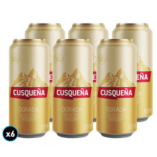 6x Cervezas Cusqueña Lata 473cc