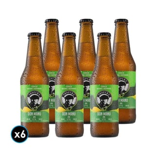 6x Cervezas Tropera Don Manu Ipa en Botella 330cc 5.7º alc.