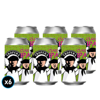 6x Cervezas Tropera Don Manu Ipa en Lata 355cc
