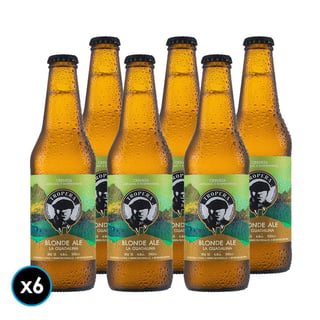 6x Cervezas Tropera La Guadalina en Botella 330cc 3.5º alc.