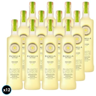6x Cóctel Sour Estrella Del Elqui 750cc