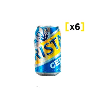 6x Cristal Zero Lata 350cc
