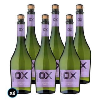 6x Espumante OX Moscato 750cc