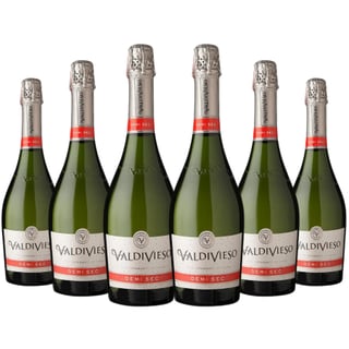 6x Espumante Valdivieso Demi Sec - 750ml