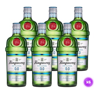 "6x Gin Tanqueray 0