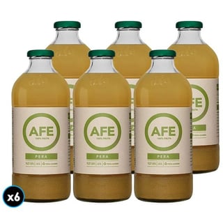 6x Jugo Afe Pera 1 L