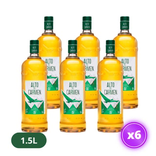 6x Pisco Alto del Carmen Especial 35° - 1.5L