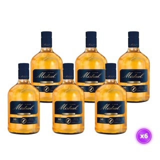 6x Pisco Mistral - Especial 35° - 750ml
