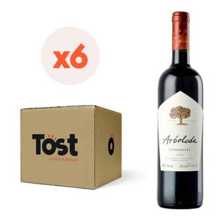 "6x Vino Arboleda Carmenere 13