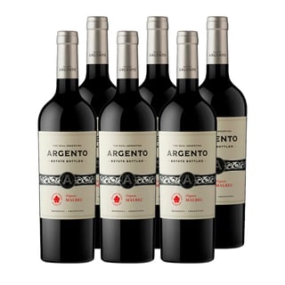 6x Vino Argento Estate Bottled Malbec 13.2° 750cc
