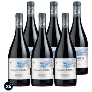 6x Vino Casas del Bosque Gran Reserva Syrah 750cc