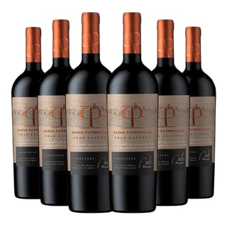 6x Vino Casas Patronales Gran Reserva Carmenere - 750ml