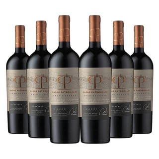 6x Vino Casas Patronales Gran Reserva Variedad Cepas - 750ml