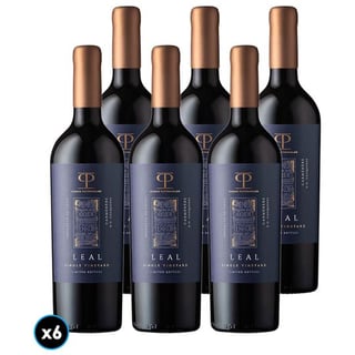 6x Vino Casas Patronales Leal Carmenere 750cc