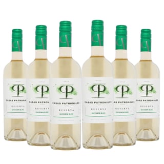 6x Vino Casas Patronales Reserva Sauvignon Blanc - 750ml