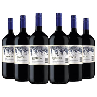 6x Vino Cosecha - Merlot Botellón 1.5L