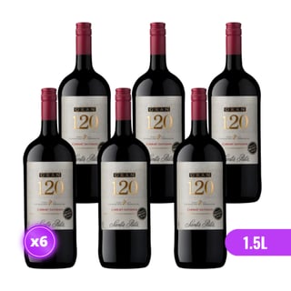 6x Vino Gran 120 Botellón - Cabernet Sauvignon - 1.5L