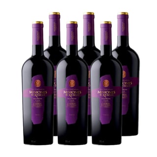 6X Vino Misiones De Rengo Cuvée Gran Reserva Cepas 750cc
