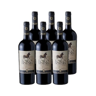 6x Vino Toro de Piedra Gran Reserva Carmenere 750cc