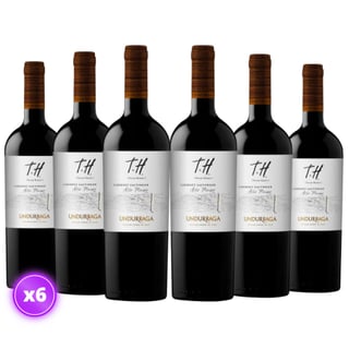 6x Vino Undurraga TH - Cabernet Sauvignon Cauquenes - 750ml