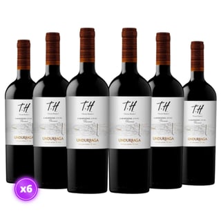 6x Vino Undurraga TH - Carmenere Peumo - 750ml