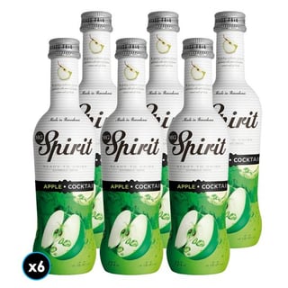6x Vodka Spirit Apple 275cc 5.5°alc.