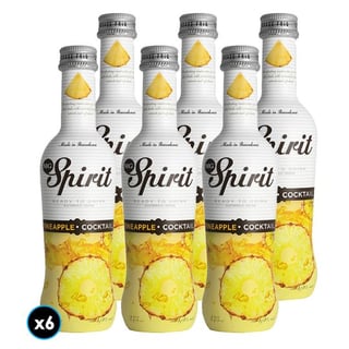 6x Vodka Spirit Pineapple 275cc 5.5°alc.