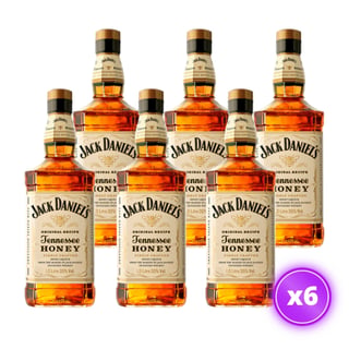 6x Whisky Jack Daniels Honey 750ml