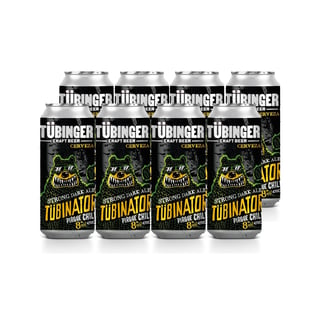 8 Cervezas Tubinger Tubinator Strong Dark Ale 470cc