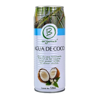 Agua de Coco Natural B Organics 520cc