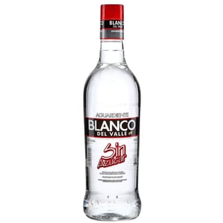 Aguardiente Blanco del Valle Sin Azucar 750cc