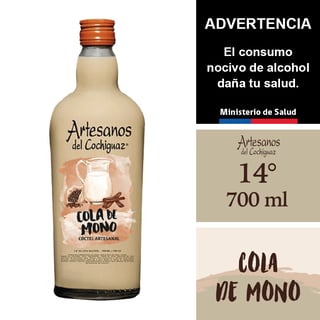 Artesanos Del Cochiguaz Cola De Mono 14° 700 Ml.