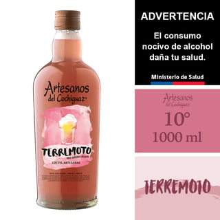 Artesanos Del Cochiguaz Terremoto 10° 1,0 Lt.