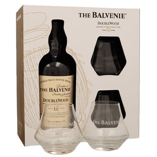 Balvenie 12 DoubleWood con 2 copas
