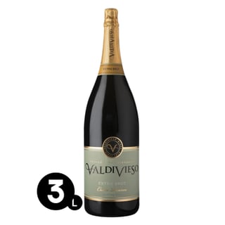Botellón Espumante Valdivieso Extra Brut 3 Litros