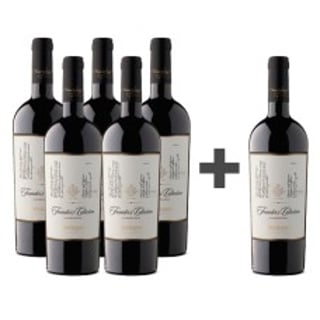 Caja  6 botellas Founders Collection Carmenere (PAGUE 5, LLEVE 6) 5*6