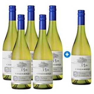 Caja 6 unidades Casas del Bosque Collection Chardonnay (PAGUE 5, LLEVE 6)
