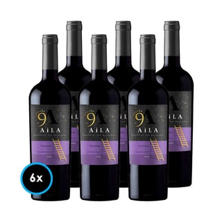 CAJA AILA HEAVEN GR (Carmenere): 6x Vino Aila Heaven Gran Reserva Carmenere 750cc