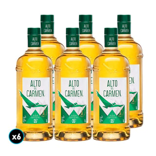 CAJA ALTO DEL CARMEN 1 LITRO: 6x Pisco Alto del Carmen 35 grados 1 Litro