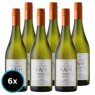 CAJA CAITI (Chardonnay): 6x Vino Caiti Gran Reserva Chardonnay 750cc