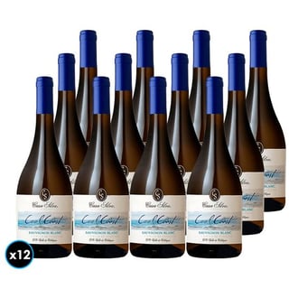 CAJA CASA SILVA COOL COAST (Sauvignon Blanc): 12x Vino Casa Silva Cool Coast Sauvignon Blanc 750cc